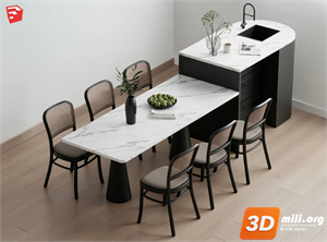 Kitchen island Skp Files